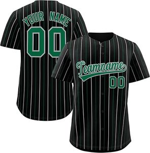 Camisetas de Béisbol al por Mayor, Unisex, Transpirables, para Equipos Deportivos, Manga Corta, Sublimación, Personalizadas - Product Image 2
