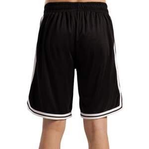 Shorts de basket-ball pour hommes, noirs, en mesh respirant, pour entraînement sportif, fitness, vêtements décontractés - Product Image 2
