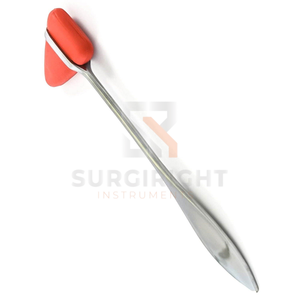 ค้อนทอมฮอว์กแบบสะท้อนแสงสีแดง ยี่ห้อ Red Taylor สำหรับการตรวจระบบประสาทระดับมืออาชีพ เครื่องมือทดสอบการกระตุ้นกล้ามเนื้อ สำหรับแพทย์ โดย Blush Surgical - Product Image 6