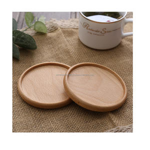 Sous-verres en bois de style européen à thème sombre, design personnalisé, écologiques, plusieurs modèles, ensemble plat et arrondi, décoration d'intérieur - Product Image 2