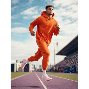 Chándal Personalizado de Alta Calidad para Hombre, Ropa Deportiva Informal, Chándal de 2 Piezas con Cremallera Completa, Traje para Gimnasio y Correr - Product Image 4