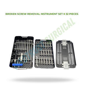 Broken <b>Screw</b> Removal Instrument <b>Set</b> Intramedullary Nail Extraction Surgical Kit - Product Image 2