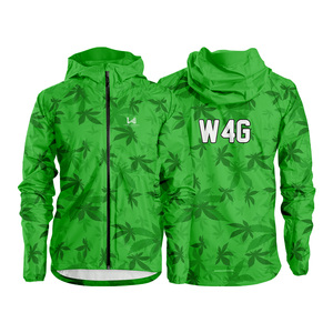 Chaqueta Cortavientos con Capucha, Impermeable, Transpirable, de Nailon Recubierto, de Alta Calidad, Ecológica, para Primavera, Venta al Por Mayor - Product Image 4