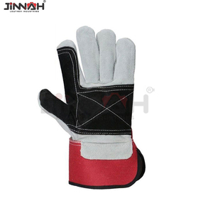 Tactical Mechanic <b>Work</b> Gloves Synthetic <b>Leather</b> Palm Safety Gloves Construction Assembly <b>Tool</b> Handling Durable Hand Protection - Product Image 3