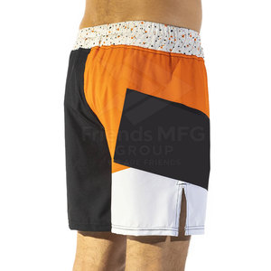 Diseña Tus Propios Shorts de MMA Personalizables para Hombre - Poliéster/Nailon Ecológico de Secado Rápido y Transpirable, Más Vendidos - Product Image 3