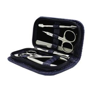 Morje Surgical Luxurious Blue <b>Nail</b> <b>Kit</b> with Stainless Steel Tools Professional Portable Manicure Set Case 10 in 1 - Product Image 2