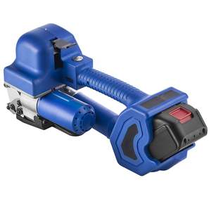 Herramienta de Flejado Eléctrica Portátil, 2 Baterías de 4000 mAh, Máquina de Flejado Automática con Pantalla Digital, Flejes de PET de 0.394-0.748 Pulgadas de Ancho - Product Image 1