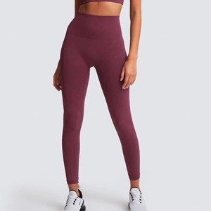 Custom Wholesale Women’s High Waist Hip Lifting Yoga Leggings – Slim Fit Stretch <b>Mesh</b> Side Pocket Sports Fitness <b>Pants</b> - Product Image 1