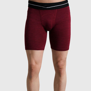 <b>Men's</b> Solid Color <b>Compression</b> <b>Shorts</b> Mid Waist Breathable Spandex Cotton Knitted Casual <b>Compression</b> <b>Shorts</b> For <b>Men</b> - Product Image 2