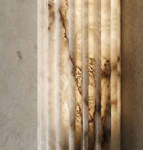 Lámpara de Pared Minimalista de Aluminio Dorado Estilo Art Deco para Hogar, Oficina, Decoración Interior, Ligera, Regalo para Diwali o Jubilación - Product Image 3