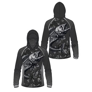 Camiseta Deportiva con Capucha para Correr, Impermeable, Protección UV 50+, Secado Rápido, para Pesca - Product Image 5