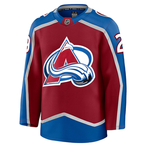 Camiseta de Hockey sobre Hielo para Hombre de los Colorado Avalanche, Sublimada, 100% Poliéster, Absorbe la Humedad, Cuello Redondo, Manga Larga, Corte Regular - Product Image 2