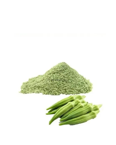 FRESH CROPS 100% NATURAL GREEN OKRA VEGETABLE POWDER WITHOUT ADDITIVES WHOLESALE ALIBABA - Product Image 1