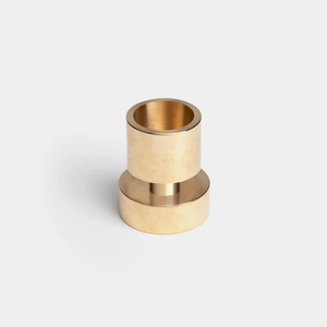 Support/bougeoir à bougie en laiton écologique personnalisé, accessoires de décoration multifonctionnels, bougeoir en laiton en forme de coupe - Product Image 2