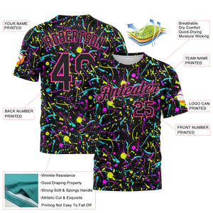 Premium Sublimation Shirts Full Print Polyester T Shirt Lightweight Soft Breathable Custom Apparel OEM ODM Wholesale Factory - Product Image 4