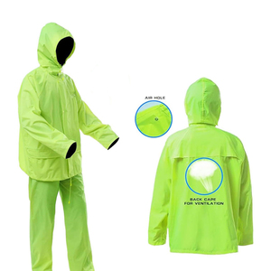 Conjunto de Ropa Impermeable al por Mayor, Traje de Lluvia para Agricultura, Chaqueta y Pantalones Resistentes al Agua, Fabricante de Trajes de Lluvia para Camping - Product Image 5