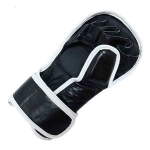 Gants d'entraînement de boxe MMA légers et respirants en cuir PU avec sangle de poignet réglable à scratch et option de logo personnalisé - Product Image 5
