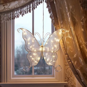 Luxury Butterfly Suncatcher Hanging For Sun <b>Catching</b> Rainbow Reflection And <b>Window</b> Decor Glass Hanging Ornament From India - Product Image 5
