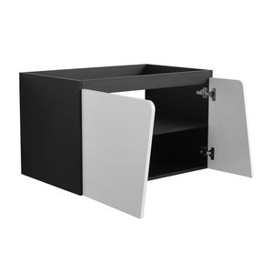 Mobile bagno sospeso da 32 pollici con ante a chiusura ammortizzata (solo mobile, senza lavabo) - Product Image 4