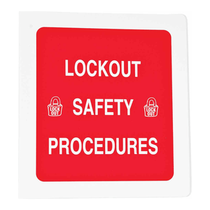 Carpeta de Procedimientos de Bloqueo Brady para Documentos de Seguridad A4, Mantenimiento Industrial - Product Image 2