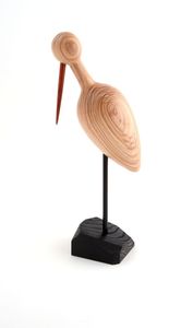 Sculpture d'oiseau kiwi en bois sculpté pour la décoration du salon, la présentation sur le bureau et comme cadeau pour les amoureux des oiseaux - Product Image 5