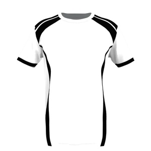 T-shirts pour hommes en coton biologique 100% tricoté 300 grammes col rond écologiques formels unis vierges sérigraphiés avec logo sur le devant - Product Image 1