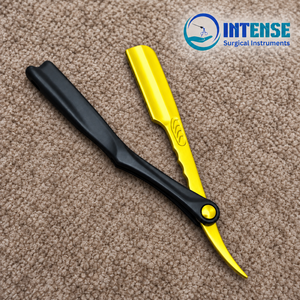 Professional <b>Straight</b> Edge Barber <b>Razor</b> with Replaceable Blades Stainless Steel Manual Shaving Tool for Salon Barber Shop - Product Image 6