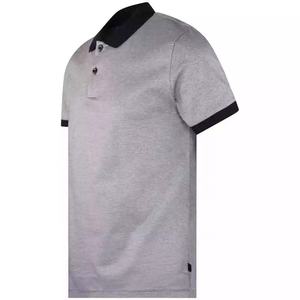 Polo de golf liso para hombre, camisa de manga corta OEM, con diseño de logotipo personalizado, 100% de algodón, color blanco, venta al por mayor - Product Image 6