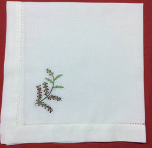 FRESH EMBROIDERED COCKTAIL NAPKINS FOR PARTY-VIETNAM HOT PRODUCT - Product Image 4