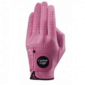 Guantes de golf de piel de oveja de material suave, con logotipo personalizado, recién llegados, precio al por mayor, alta demanda, la mejor fabricación. - Product Image 2