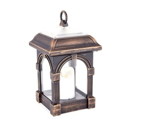 Modern Selling Portable Handmade Hanging Metal & Glass <b>Copper</b> Antique Finish Metal Candle <b>Lantern</b> Home Decor And Christmas - Product Image 2