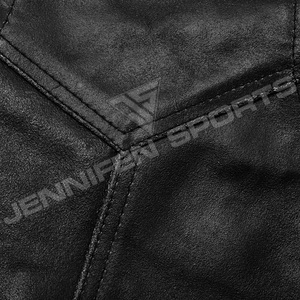 Gilet en cuir de style pub, nouveau gilet de motard en cuir de haute qualité pour hommes, gilet de club moto avec fermeture à boutons en laiton et lacets latéraux - Product Image 3