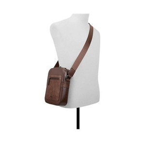 Vintage Casual Design <b>Small</b> Men's Crossbody Bag for Men Crazy Horse Leather Messenger Made of Genuine Leather Shoulder Bag - Product Image 4