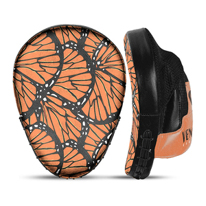 Guantes de Boxeo Venomous Fight Gear, Color Negro y Naranja, Cuero Transpirable, Cierre de Gancho y Bucle, Equipo de Protección Profesional - Product Image 5