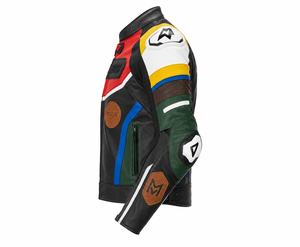 Chaqueta de Motocicleta de Cuero Personalizada, Transpirable, Estampada, Talla Grande, Unisex, Anti-UV, 500g, Tu Diseño, Nuestra Artesanía (Pedido Mínimo de 1 Pieza) - Product Image 3