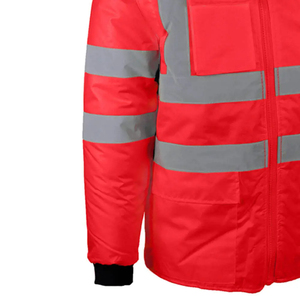 Vente en gros 2026 : Sweats à capuche de sécurité réfléchissants pour hommes, en polaire chaude, haute visibilité, pour le travail - Product Image 6