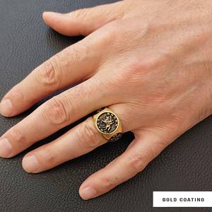 Anillo Masónico BOJ 004 Personalizado de Plata con Diamantes, Anillo de Graduación Universitaria Unisex, Regalo para Fiestas y Ocasiones Especiales, Precio Bajo - Product Image 2