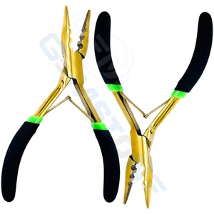 GEMSTONE ENTERPRISES Pince à extensions capillaires professionnelle en acier inoxydable 5,5 pouces pour anneaux de 1,5 mm/3 mm/5 mm, durable, réutilisable, usage commercial - Product Image 4