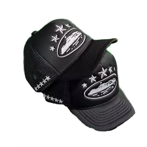 Casquette de baseball transfrontalière américaine, nouvelle mode estivale, broderie 3D, pare-soleil, style urbain, en maille, décontractée - Product Image 2