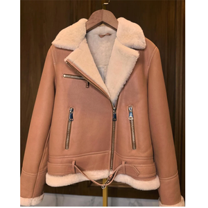 Manteau Moto Unisexe en Similicuir et Fourrure, Coupe Slim, Style Urbain Tendance, Fermeture Éclair, Vente en Gros - Product Image 4