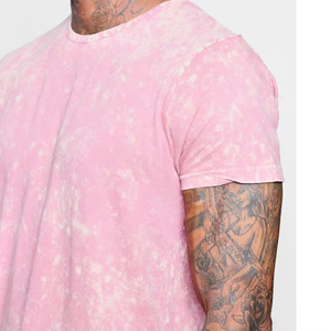 Camisetas de Hombre Largas y Transpirables de Algodón 100% Lavado al Ácido, con el Mejor Material y Estilo Nuevo, Camisetas Estampadas en Serigrafía al Por Mayor - Product Image 5