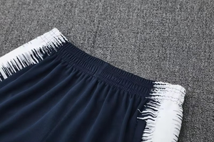 Custom Football Training Tracksuit Navy 1/4 Zip Drill Top Tapered Pants Sublimated Soccer Kit OEM - Product Image 4