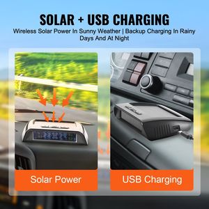 Universal Wireless RV/Car <b>TPMS</b> Alarm System Waterproof 7.3-116 PSI Tire Pressure Monitoring Sensors Set - Product Image 3