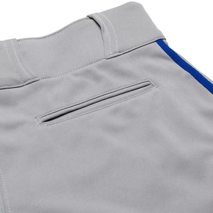 Trendy Baseball <b>Knickers</b> Side Piped Anti Bacterial Breathable Button Closure Sublimation Solid Durable Plus Size Baseball Pants - Product Image 4