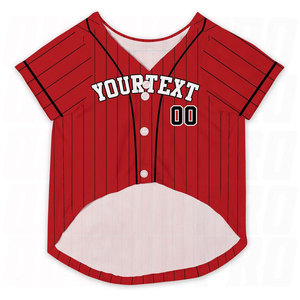 Personalized Blue White Dog <b>Baseball</b> Jersey Custom Pet Name Team Number Shirt Cute Cat Dog Sports Outfit Pet Costume Apparel - Product Image 5