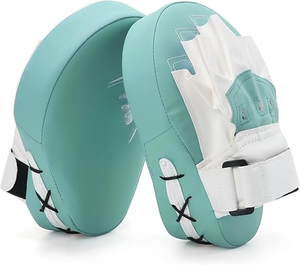 <b>Focus</b> <b>Pad</b> with Customized Leather Punch Mitts Boxing <b>Focus</b> <b>Pad</b>/PU Leather Boxing Punching <b>Focus</b> <b>Pad</b> for Fighting Training Gloves - Product Image 3