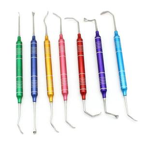 7-Piece Stainless Steel Dental Surgical Instrument Set Double-Ended Sinus Lift Lifting Elevator Tool for Implants By Dentavex - Product Image 5
