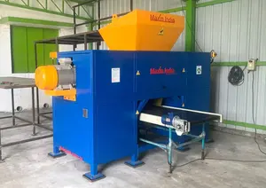 Machine semi-automatique de broyage d'ustensiles, utilisée pour déchiqueter les ustensiles de cuisine en métal ou en plastique - Product Image 6