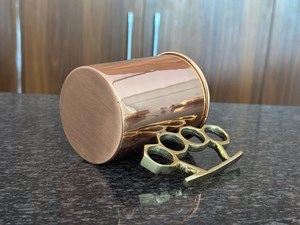 Hand Crafted Pure <b>Copper</b> Moscow Mule Mugs, Brass Handle, Personalized Cocktail <b>Cups</b>, Bulk Drinkware - Product Image 6
