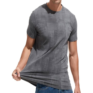 เสื้อยืดคอตตอนวินเทจทรงหลวมสำหรับผู้ชาย สไตล์พรีเมียมแฟชั่นสตรีท ผลิตจากโรงงานโดยตรง จำหน่ายส่ง ระบายอากาศได้ดี - Product Image 2